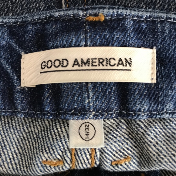 Good American Raw Stagger Mini Shirt Size … - Picture 6 of 12